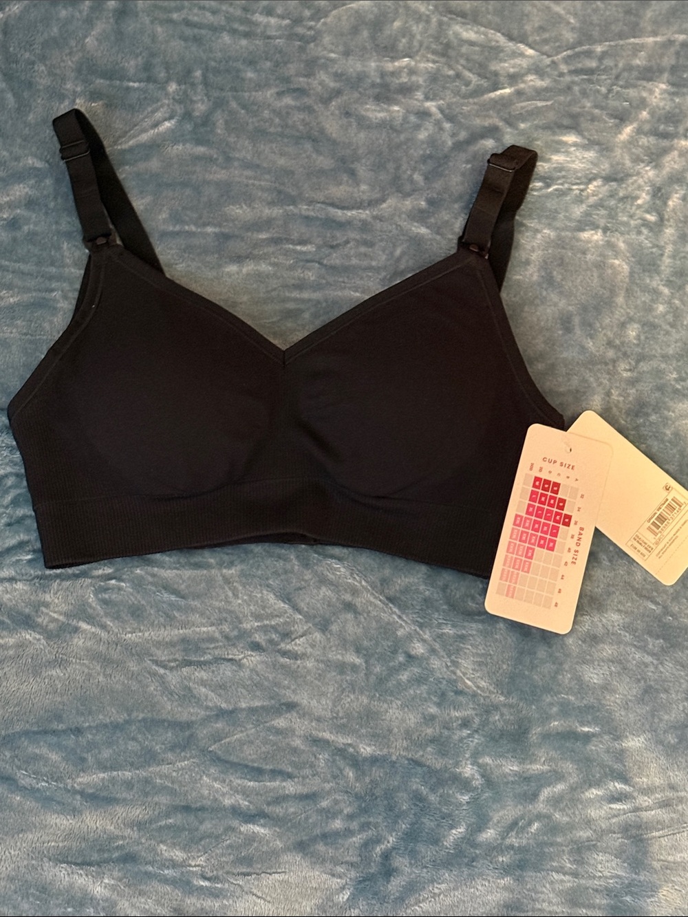 Ingrid & Isabel Black Wireless Nursing Bra
